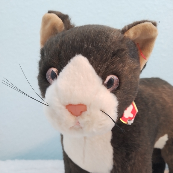 Vintage Ty Plush Cat "Mystery" with Collar and Original Tag - Picture 2 of 13